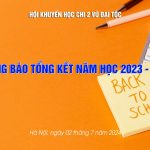 Thông báo Kế hoạch Tổng kết năm học 2023 -2024